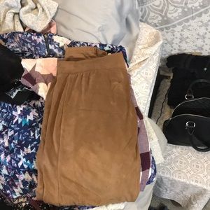 Tan Brown Pants